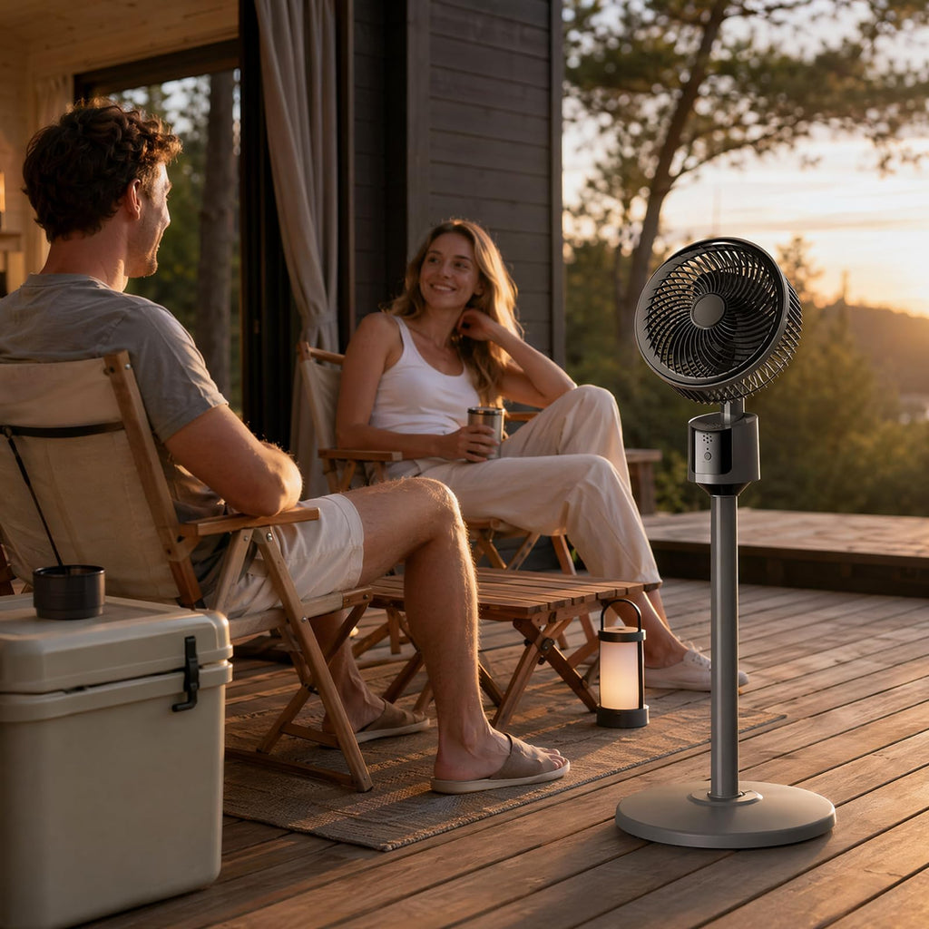 USB Powered Standing Floor Fan K857