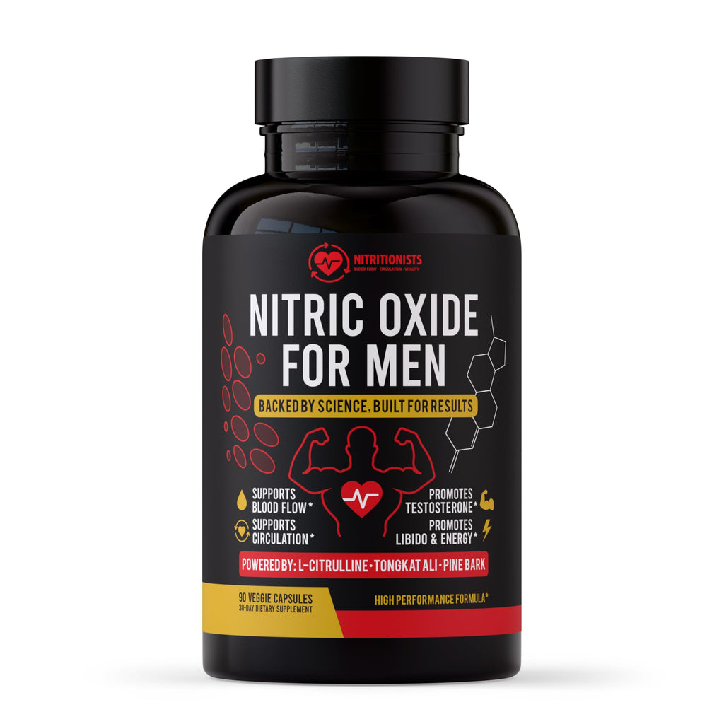 90 Capsules Nitric Oxide Supplement J641298