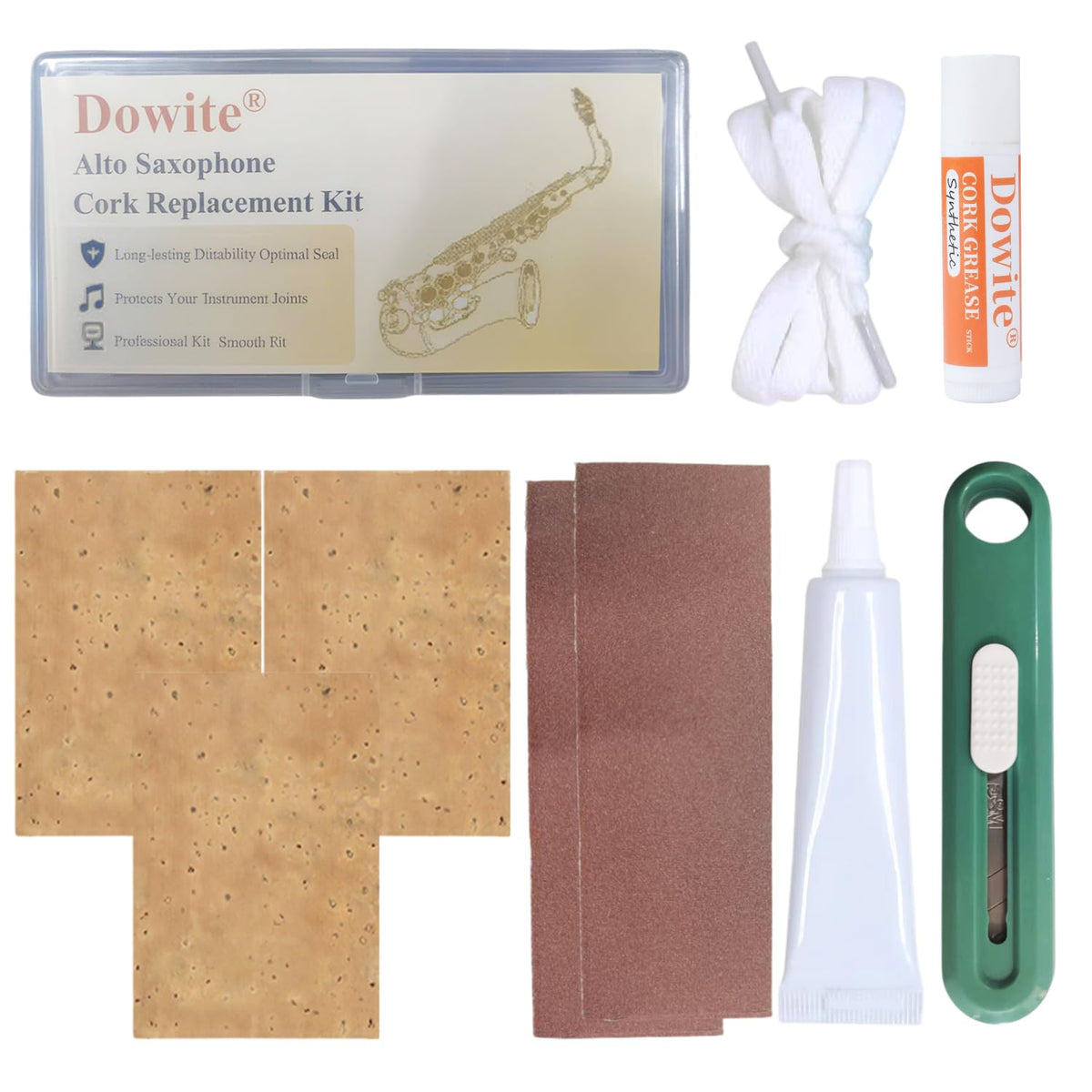 Alto Saxophone Cork Replacement Kit A22694
