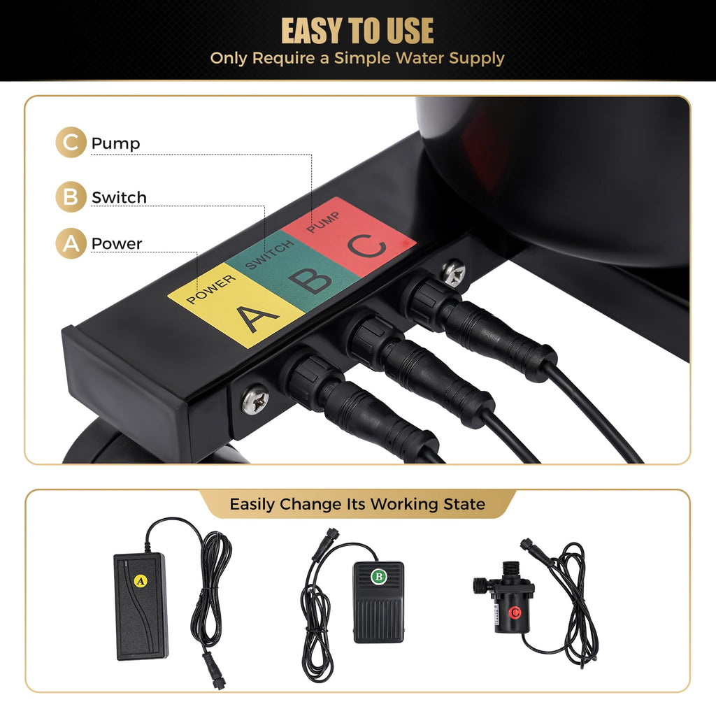 Portable Height Adjustable Shampoo Bowl U5977