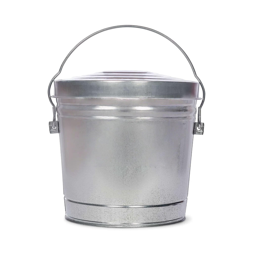 6 Gallon Galvanized Steel Bucket with Wire Bail Handle N642