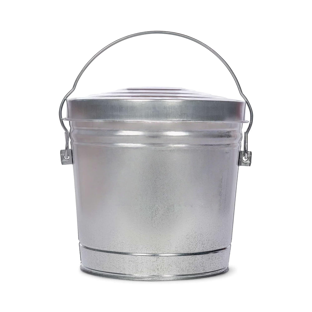 6 Gallon Galvanized Steel Bucket with Wire Bail Handle N642
