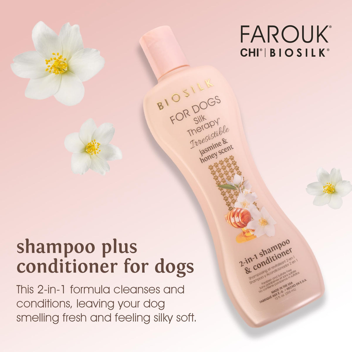 Dog Shampoo and Conditioner 12 Fl Oz Z302
