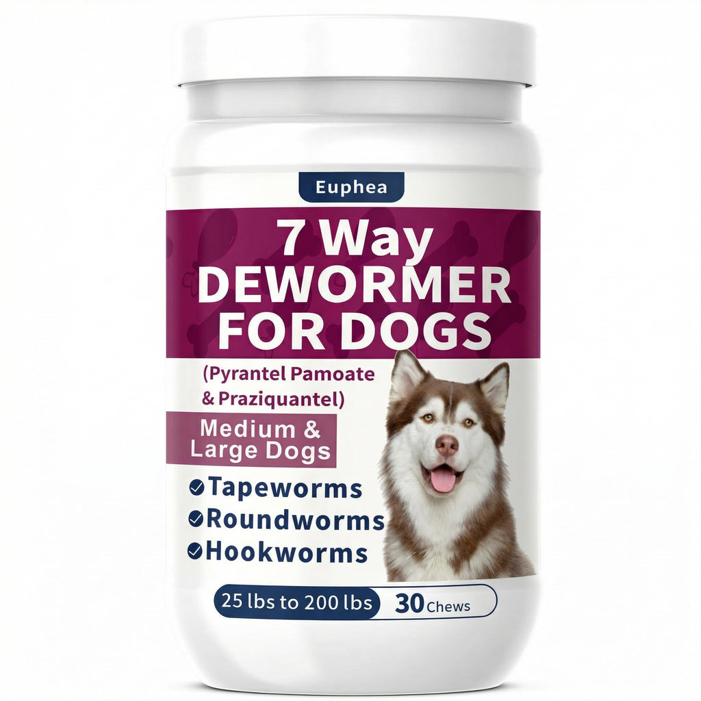 7-Way Dewormer for Dogs, 30 Tablets T1811