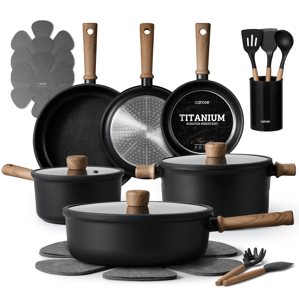 21 Pc Nonstick Cookware Set L44862