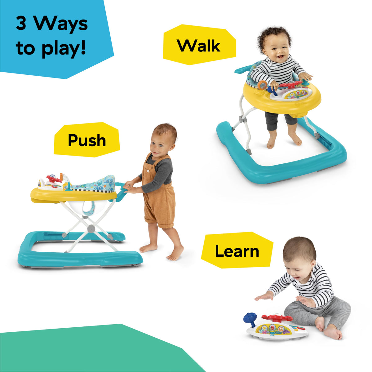 3-in-1 Submarine Walker with Removable Floor-Toy N473295