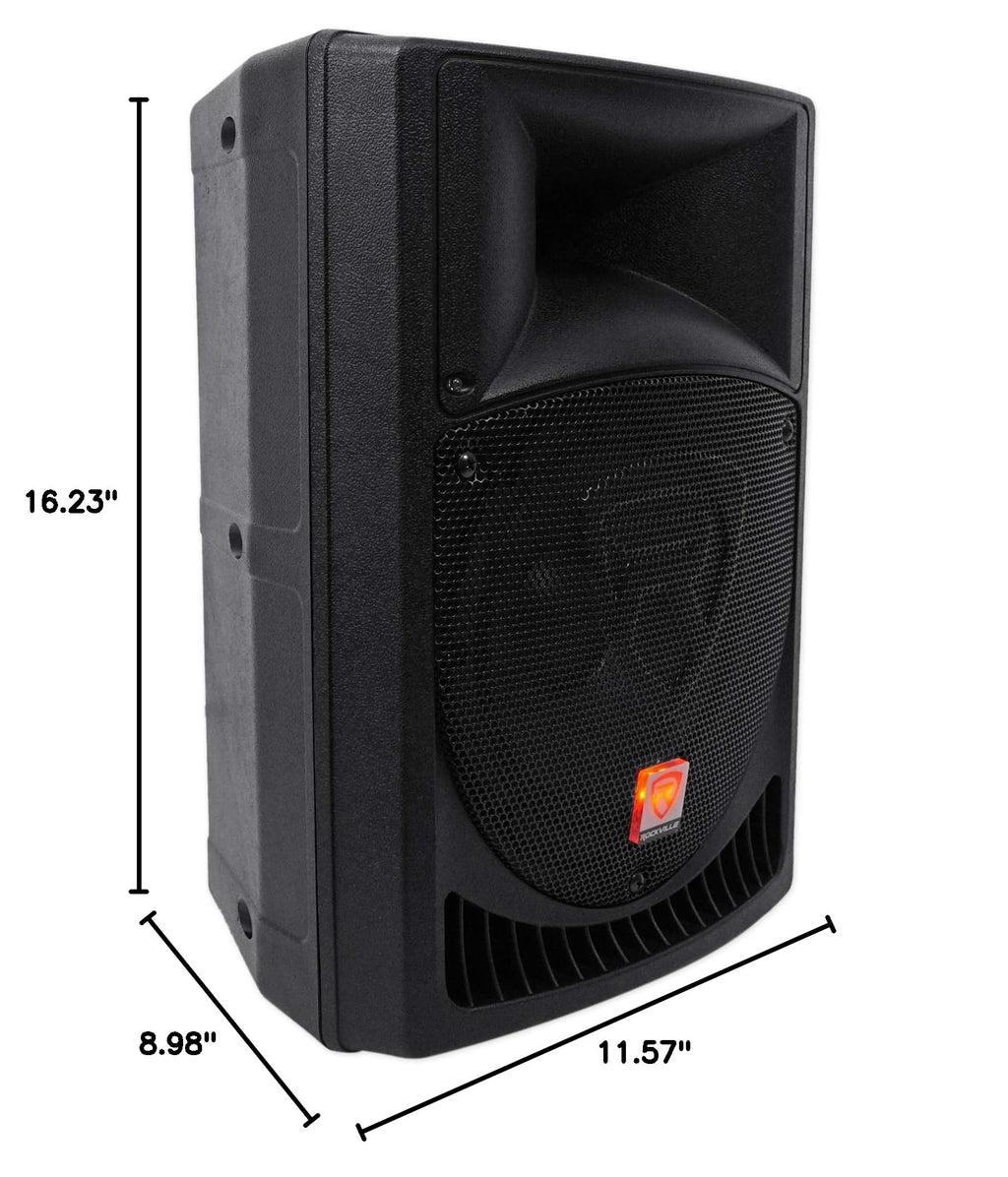 8" Powered PA Speaker System 2-Pack Z36127