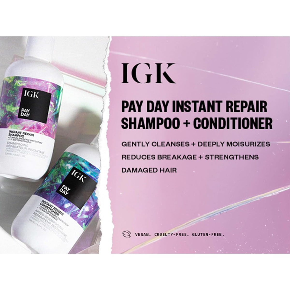 Shampoo & Conditioner Set, 8 oz, Pack of 2 T848