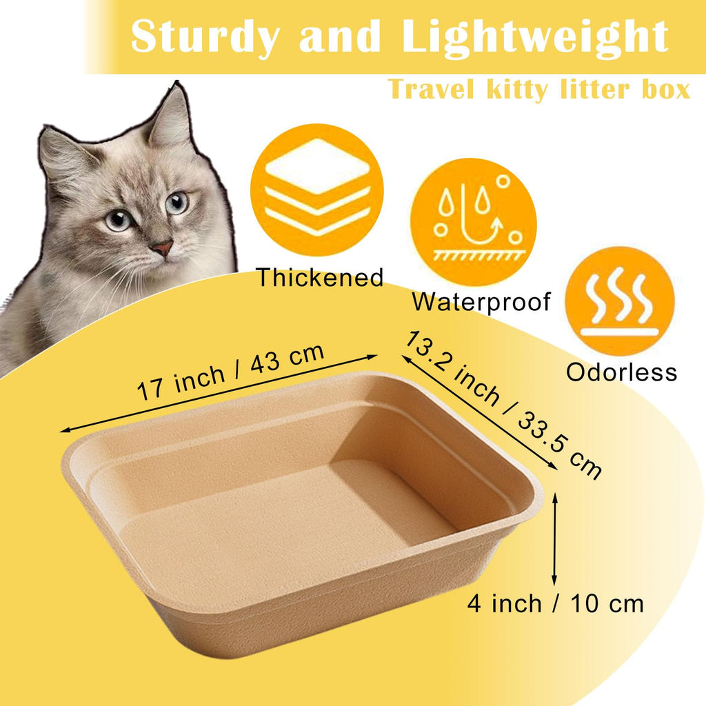 8 Pack Disposable Cat Litter Box G104464