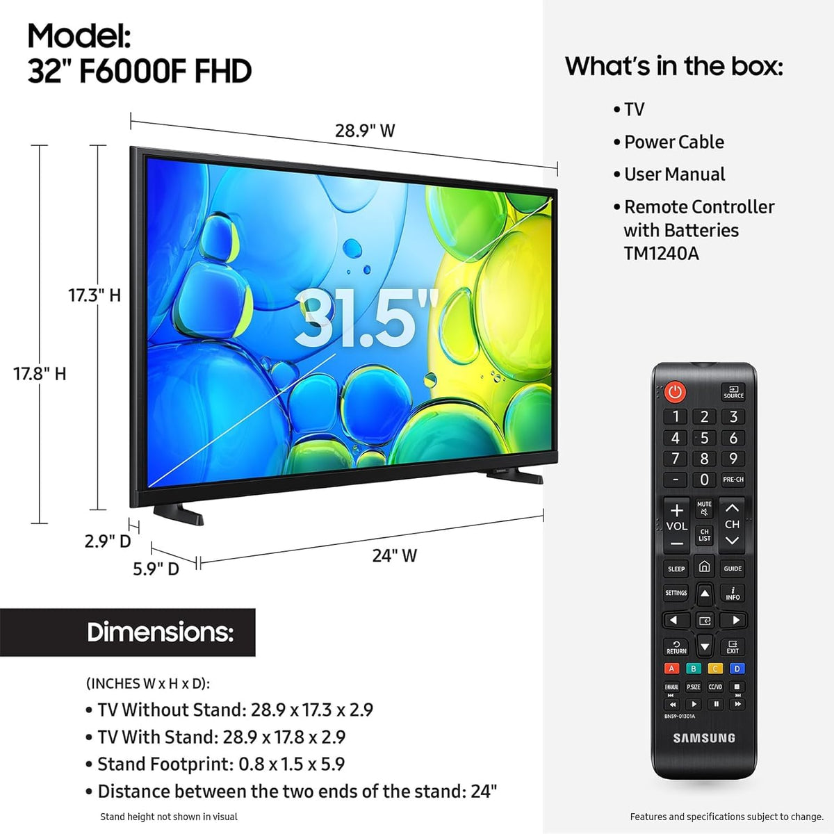 32-Inch Full HD Smart LED TV I2159