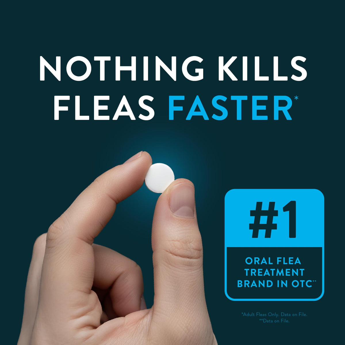 Oral Flea Tablets Dogs 2-25 lbs, Nitenpyram, 6-Dose P65711
