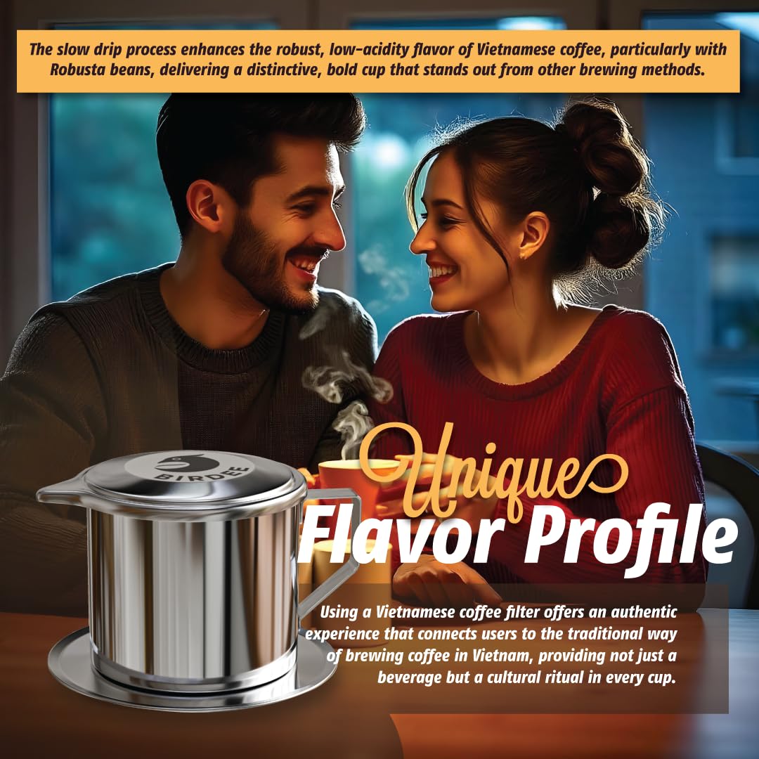 Vietnamese Coffee Dripper 12 oz Stainless Steel H53207