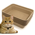 8 Pack Disposable Cat Litter Box G104464