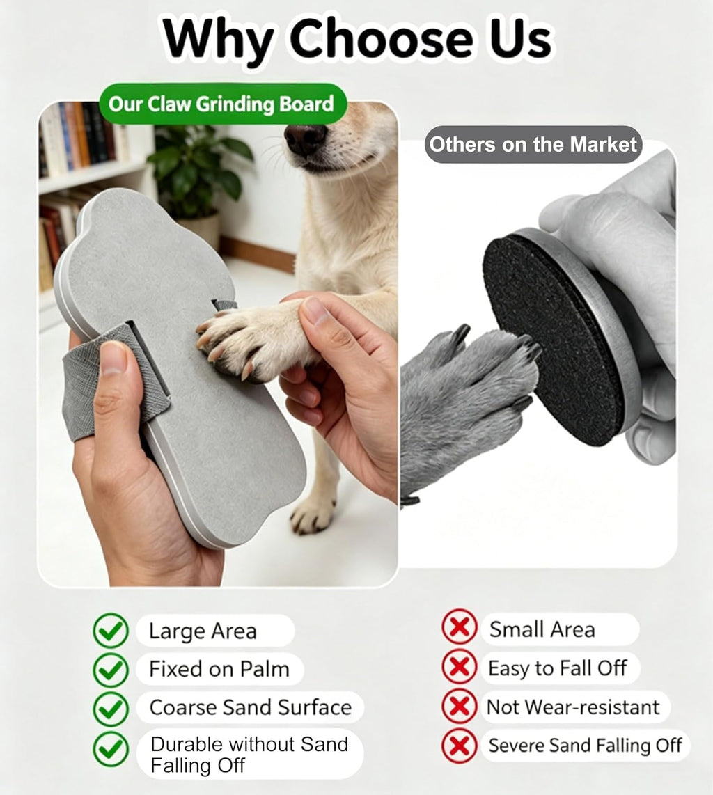 Dog Nail Scratch Board with Hand Strap N711