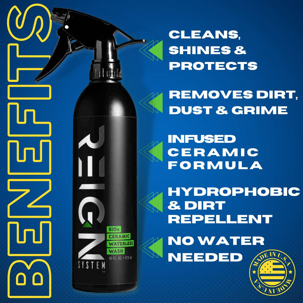 Ceramic Waterless Car Wash Spray with SiO2 Wax, 16 oz N998101