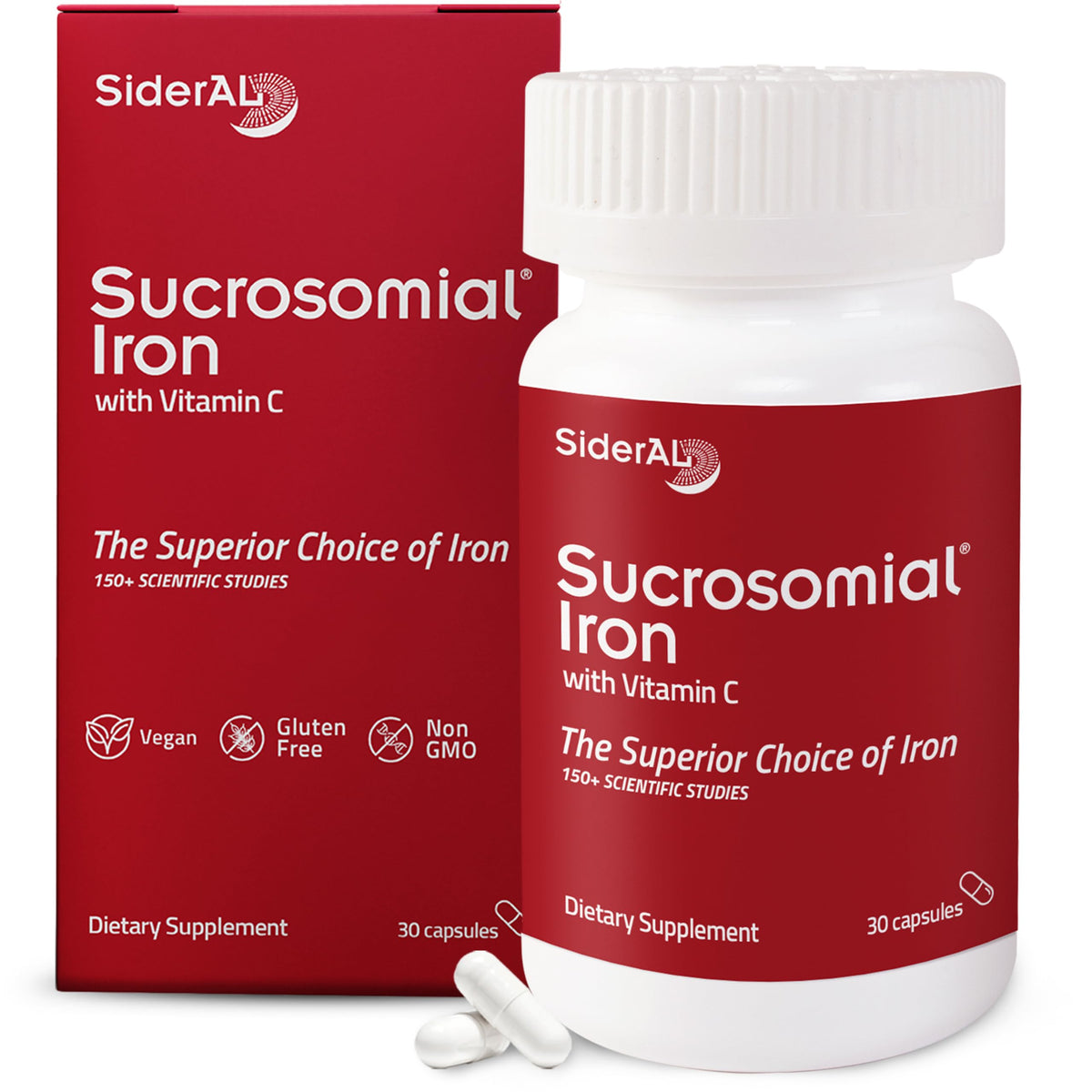 Iron Supplement with Vitamin C, 30ct S414