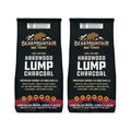 2 Pack Hardwood Lump Charcoal 8.8 Pounds E801
