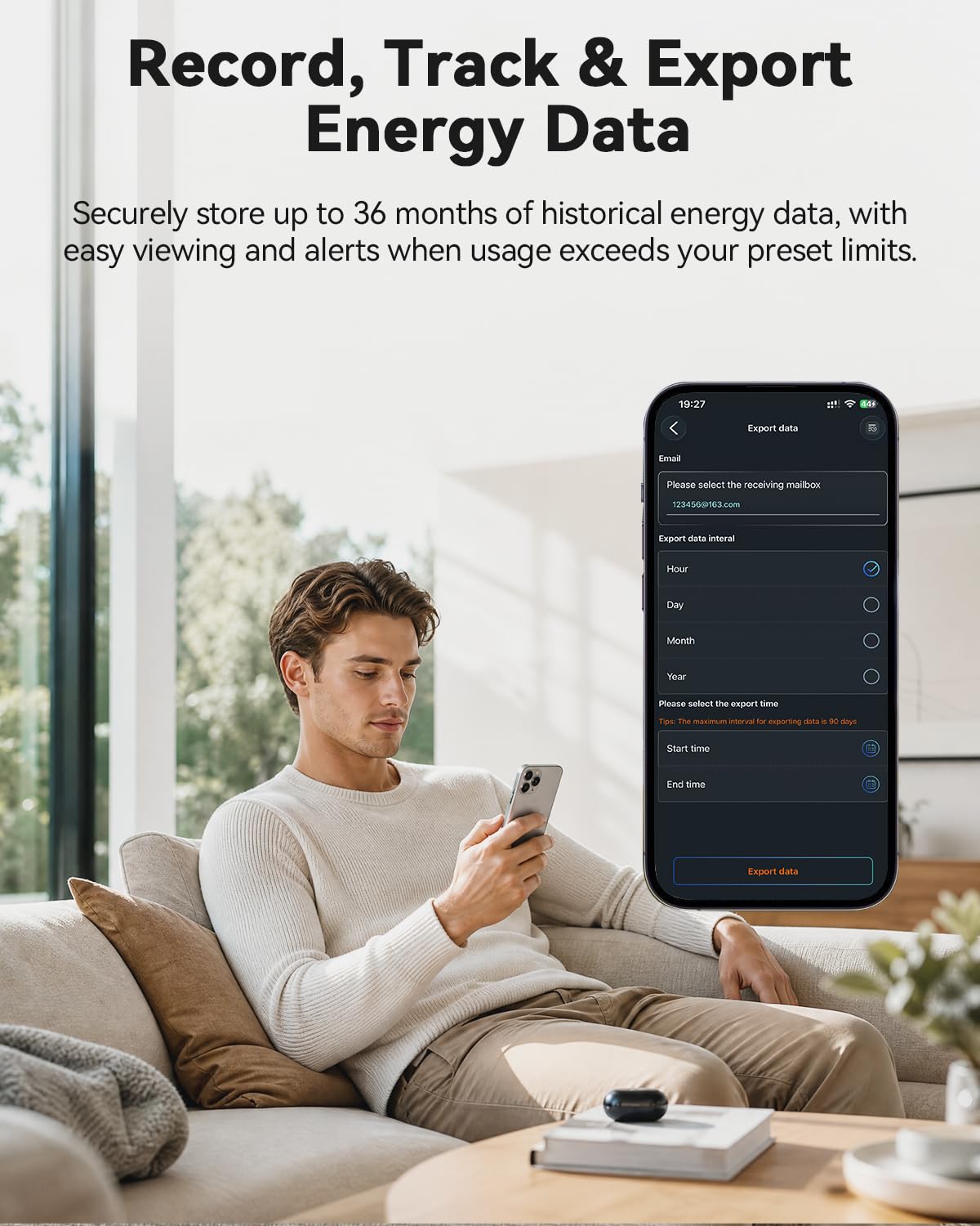 Smart Home Energy Monitor with 16 50A Circuit Level Sensors W457