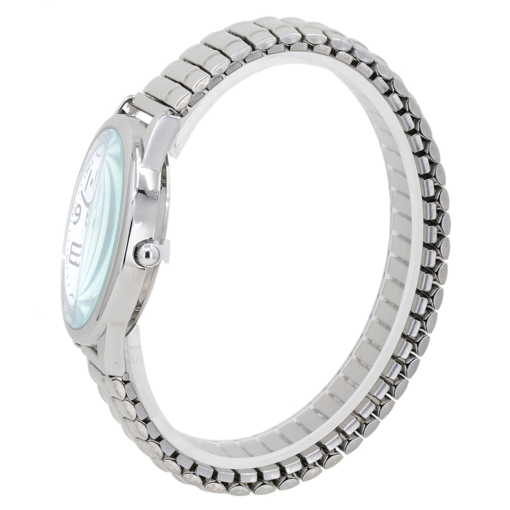 Large Face Easy to Read 40mm Japanese Quartz Stretch Band Watch X991359