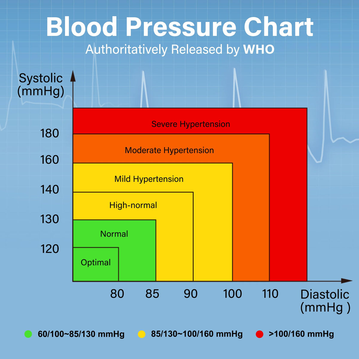 Automatic Wrist Blood Pressure Monitor with Adjustable Cuff and 120 Memory N6440