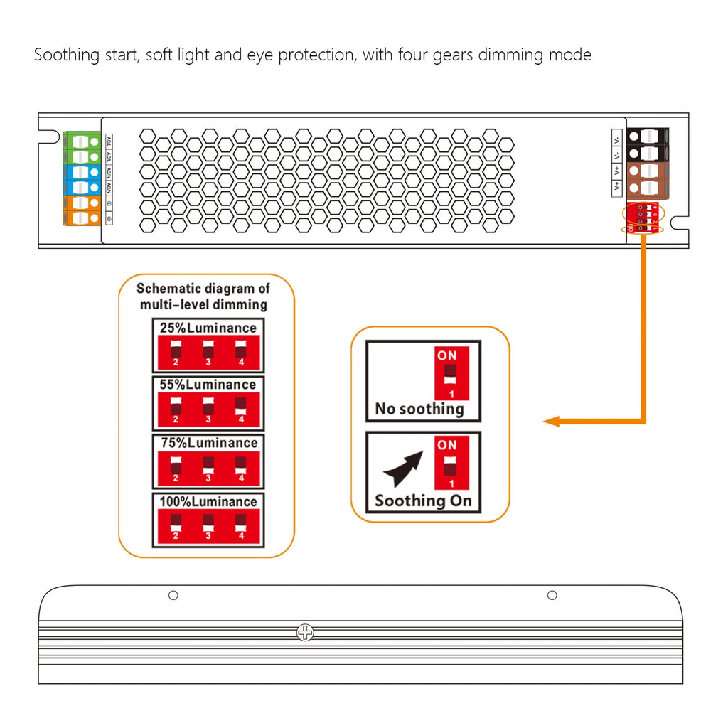 24V 200W LED Driver Switching Power Supply G1934