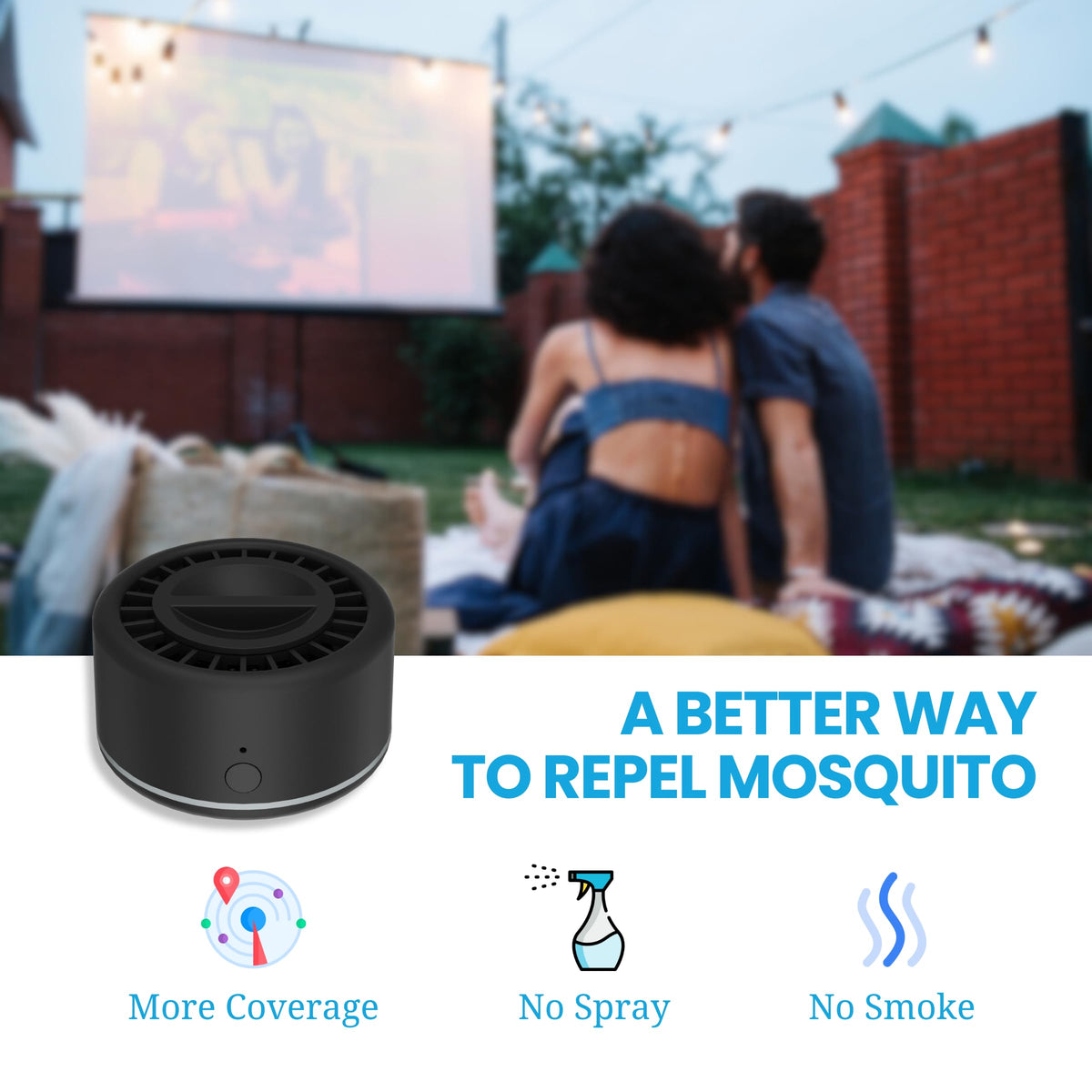 Rechargeable Mosquito Repeller with Refills P54446