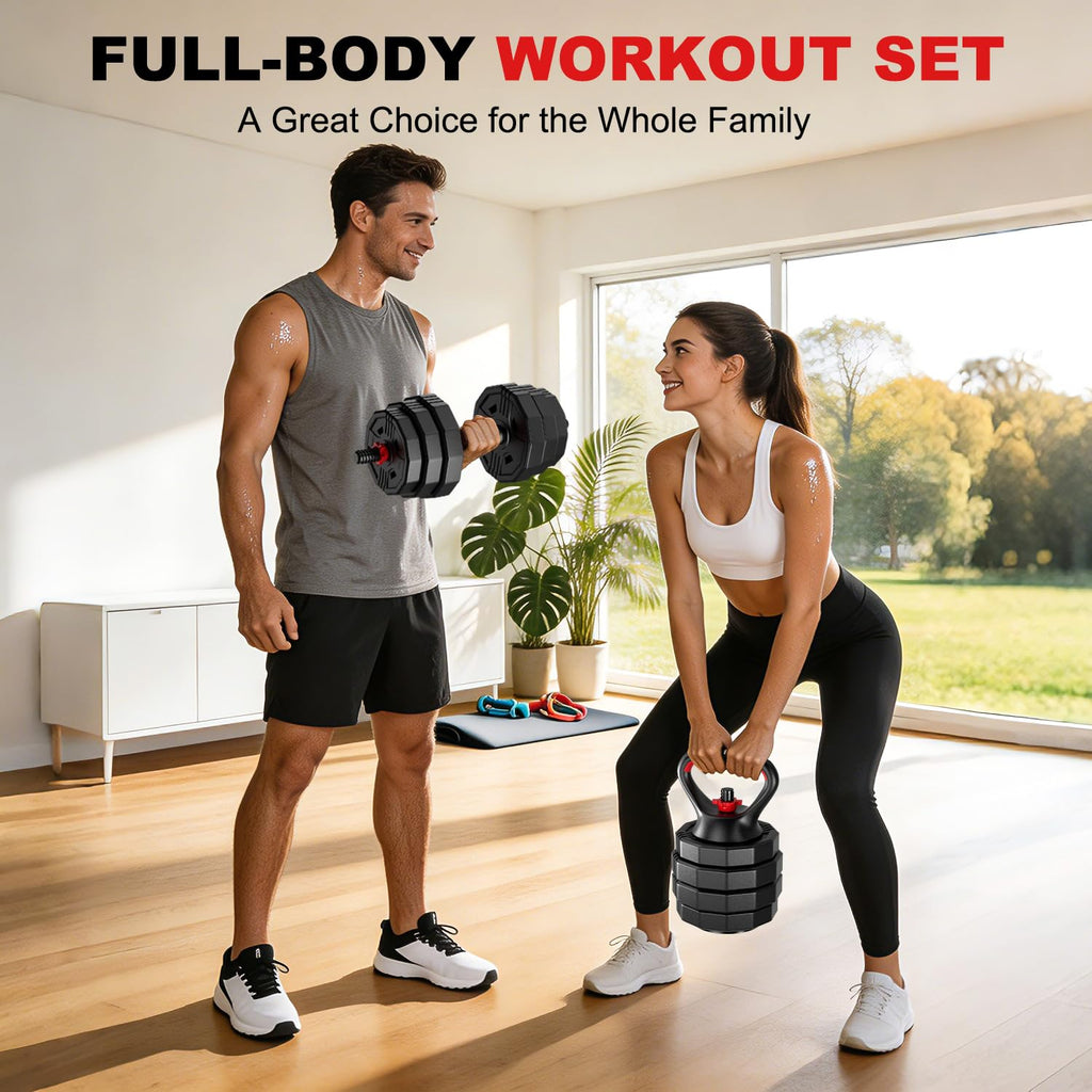 Adjustable Dumbbell Set 5in1 D5947