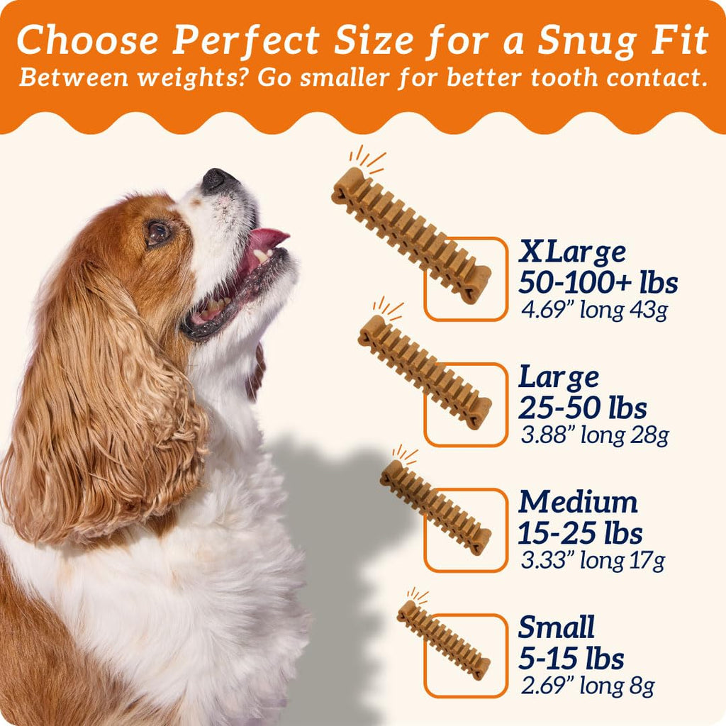Small Flexible Dog Dental Chews 22Ct T752250