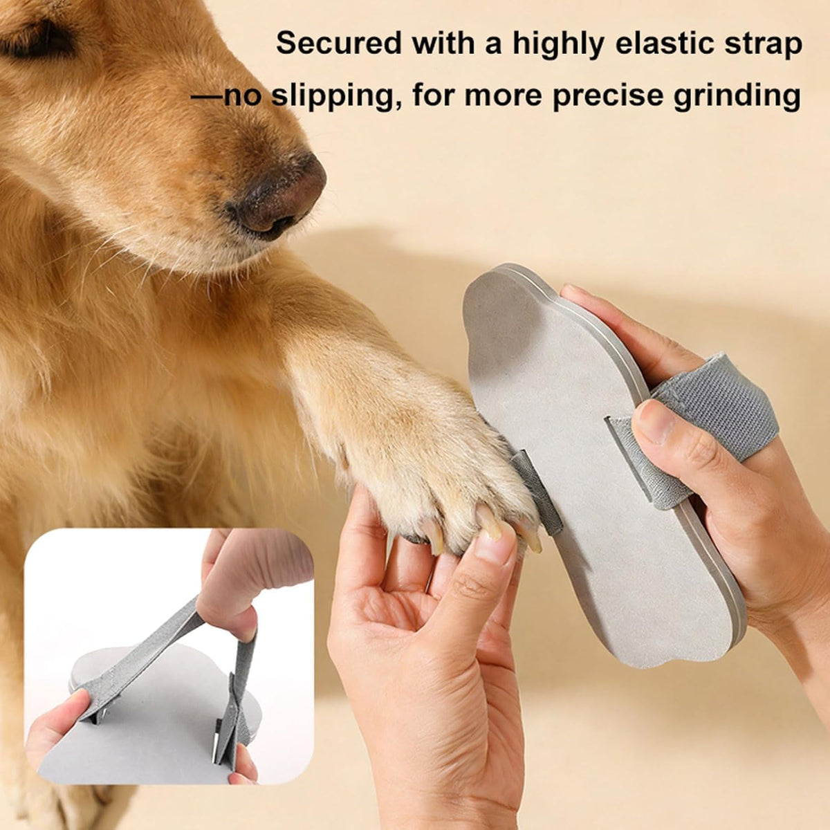 Dog Nail Scratch Board with Hand Strap N711
