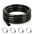 3/4 Inch ID x 100ft PVC Hose with 4 Stainless Steel Hose Clamps C198145
