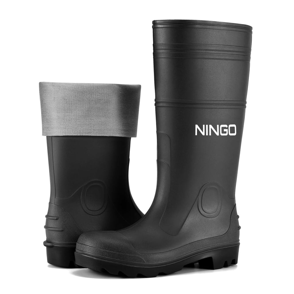 Men's Steel Toe Waterproof Rubber Boots T6014