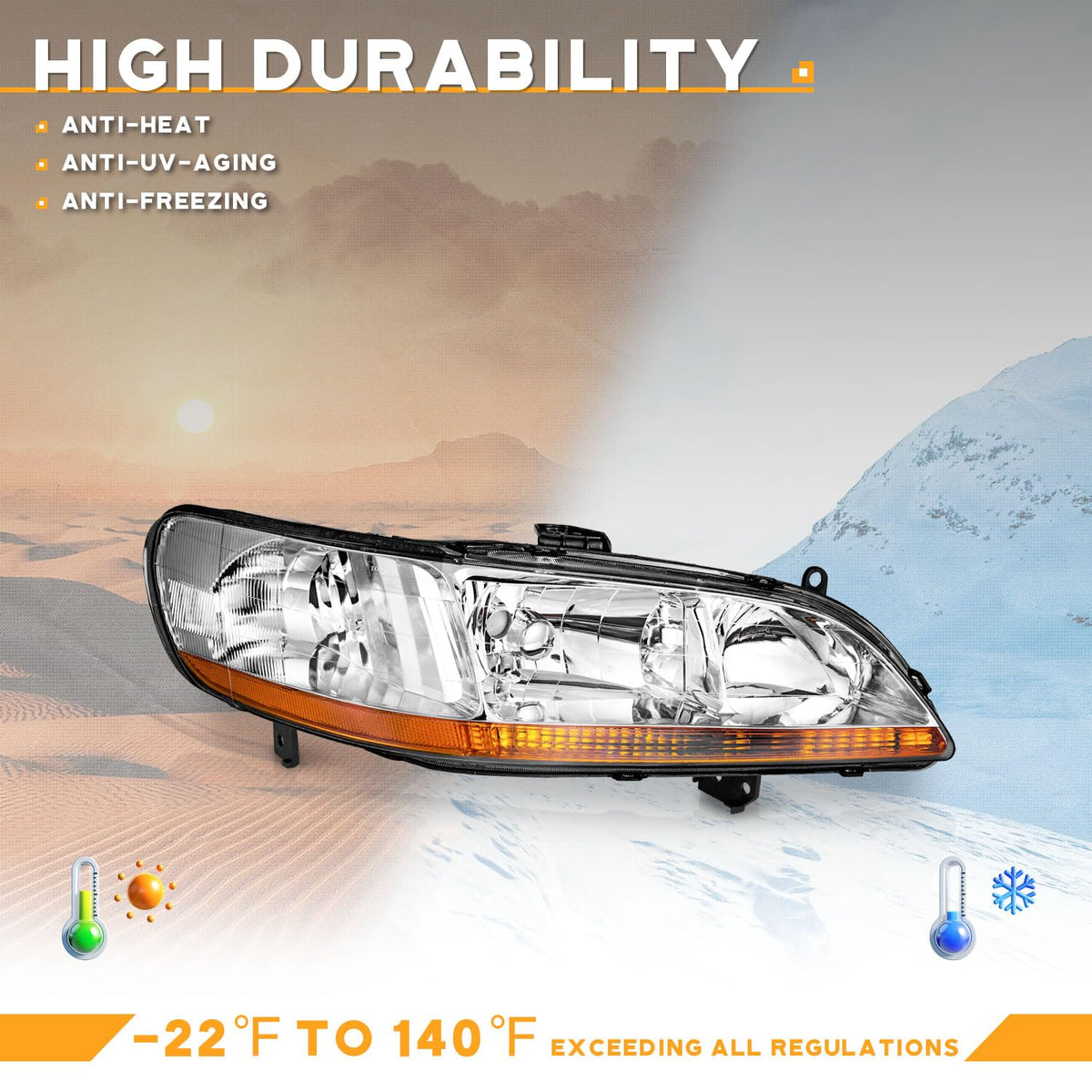 Headlights Assembly H843