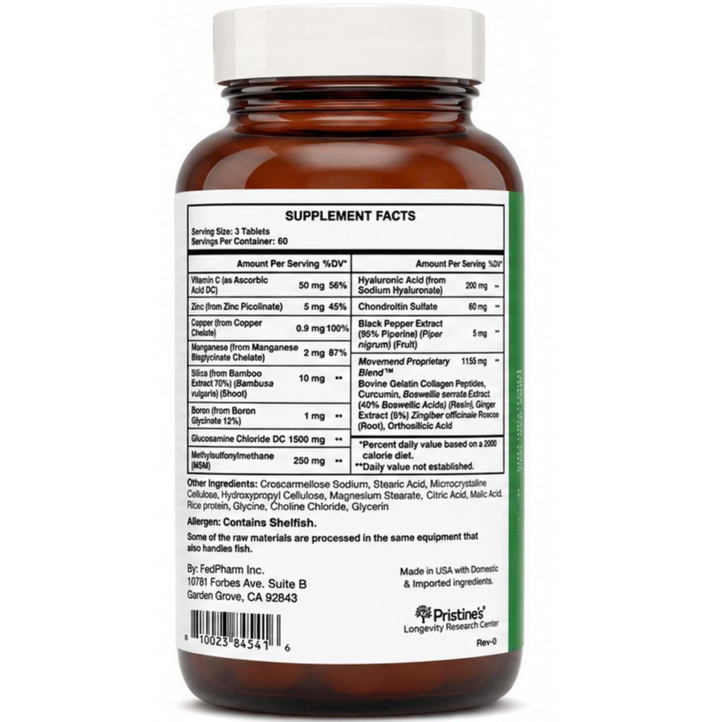 Glucosamine MSM Chondroitin Joint Support 180 Tablets G95277
