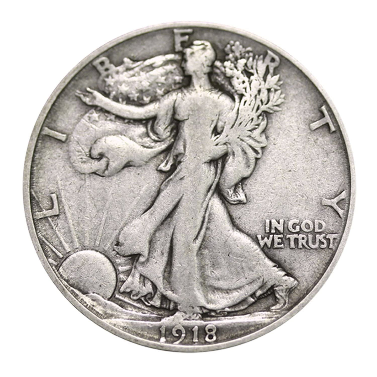 90% Silver Walking Liberty Half Dollar Extremely Fine/Very Fine L8367