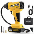 20V Cordless Portable Air Compressor 150 PSI Yellow R2698