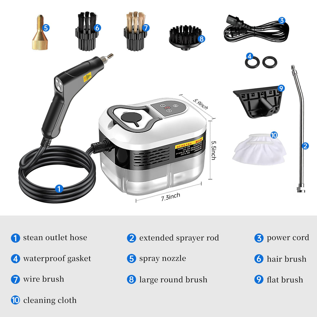 2500W Handheld Steam Cleaner L502159