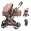 2 in 1 Foldable Baby Stroller with Adjustable Canopy T90242