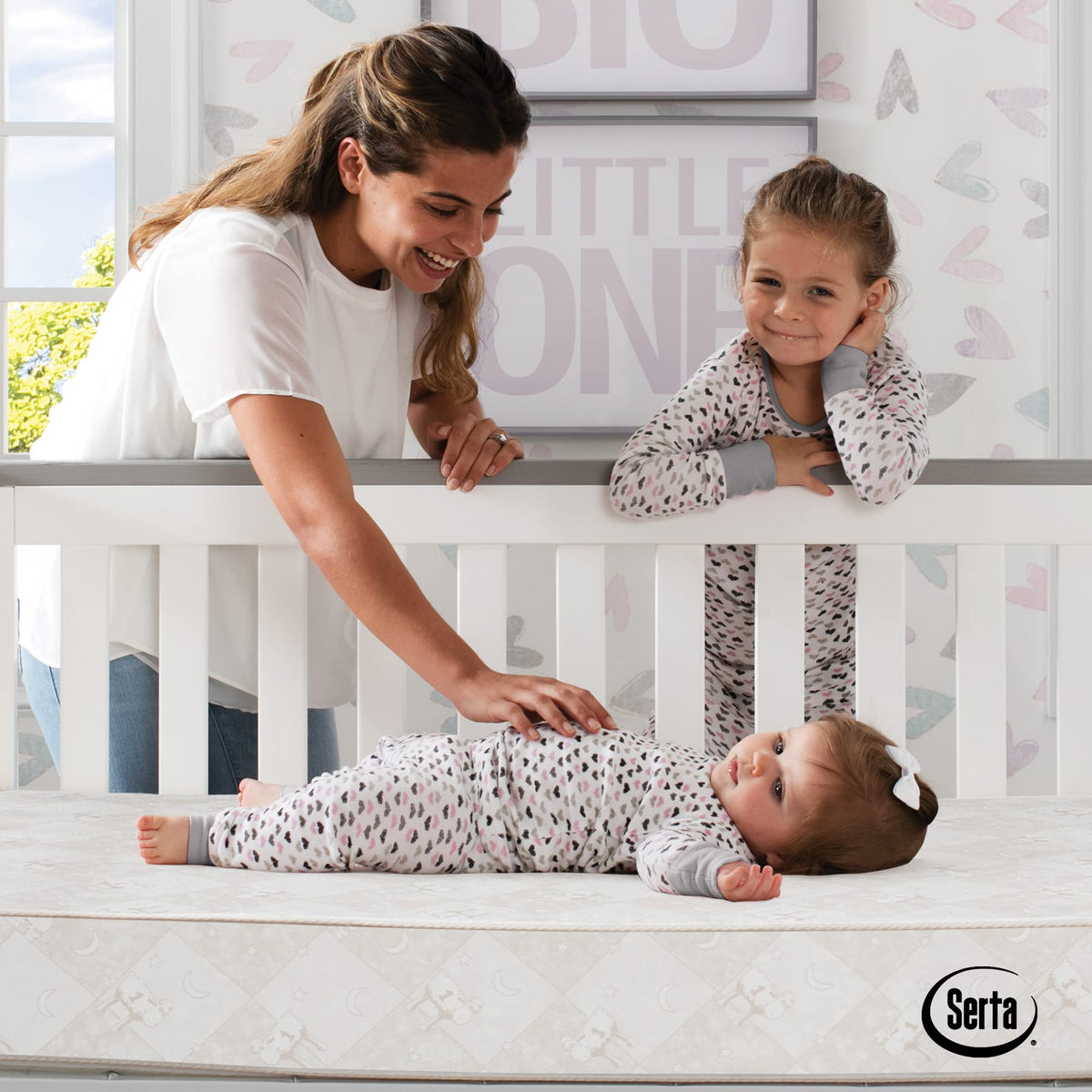 2-Stage Baby Crib and Toddler Mattress D723