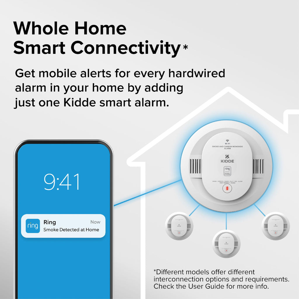 Smart Smoke & CO Detector Q497