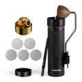 Manual Coffee Grinder with Titanium Coated Conical Burr O548135