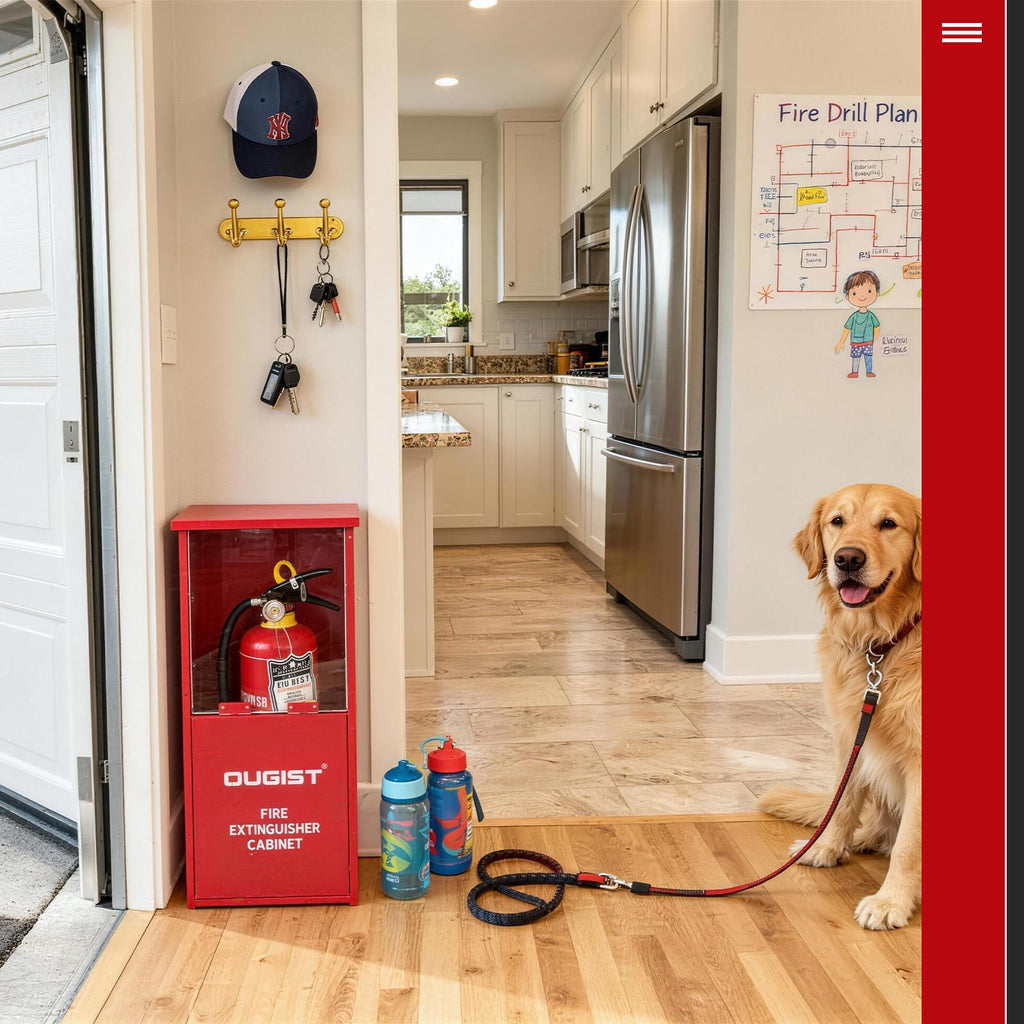 Fire Extinguisher Cabinet with Acrylic Window S290