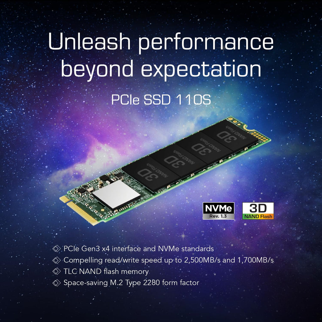 512GB PCIe 3.0 M.2 2280 SSD X77513