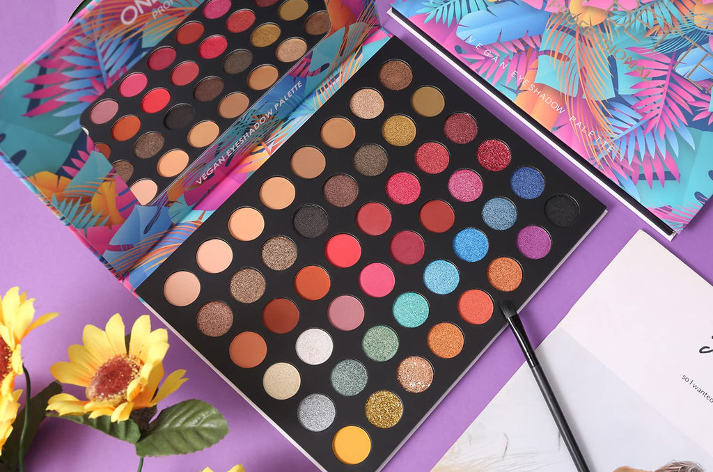 48 Colors Shimmer Glitter Eyeshadow Palette X9807