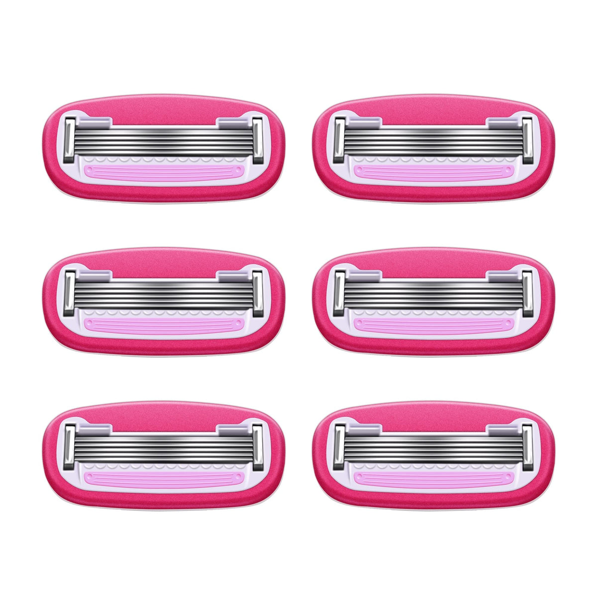 5-Blade Razor Refills, 6 Cartridges (Pack of 2) L9790