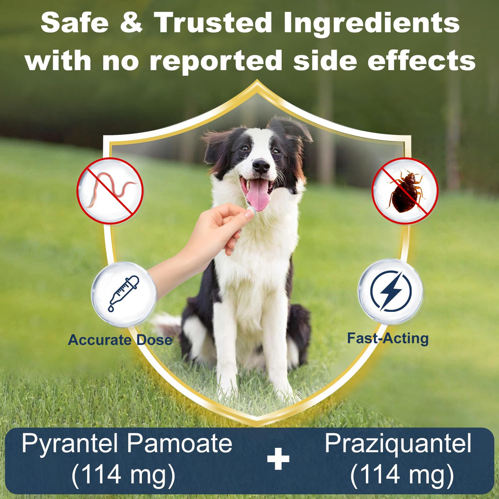 7-Way Dewormer for Dogs, 30 Tablets T1811