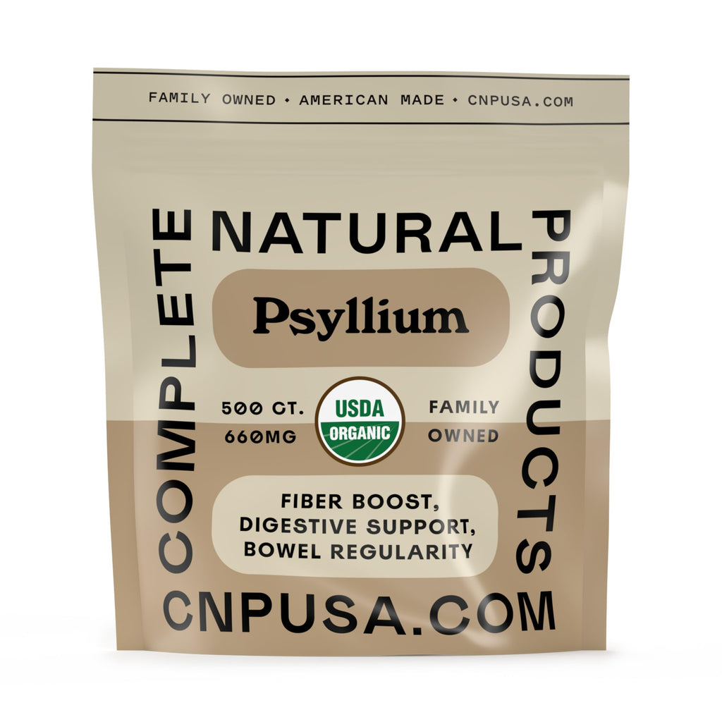 Organic Psyllium Husk Capsules 660mg 500ct O94778