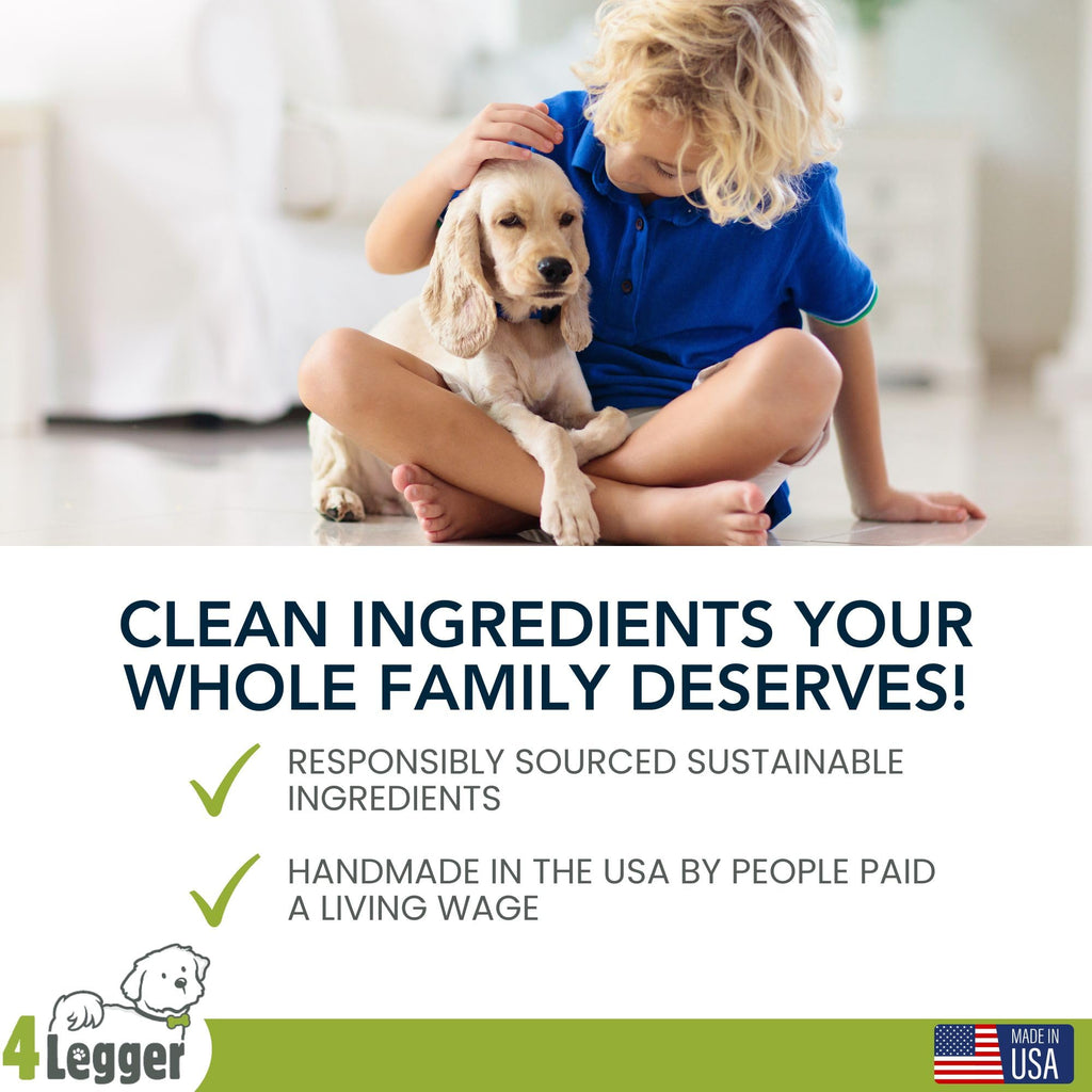 Certified Organic Hypoallergenic Dog Shampoo with Aloe and Lemongrass 16 oz A193276