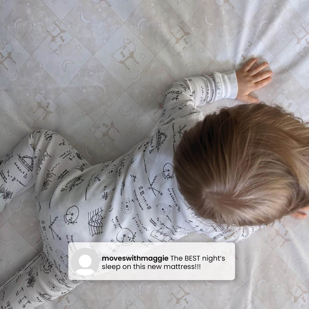 2-Stage Baby Crib and Toddler Mattress D723