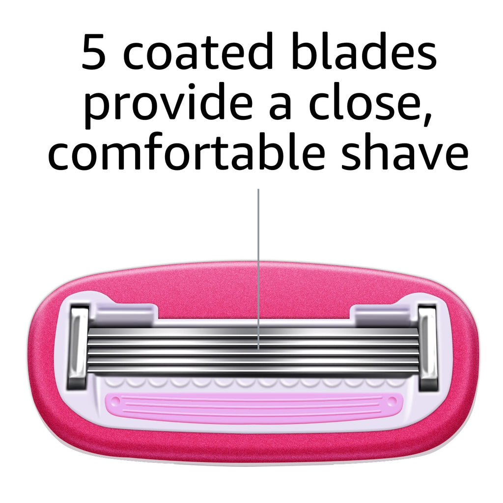 5-Blade Razor Refills, 6 Cartridges (Pack of 2) L9790