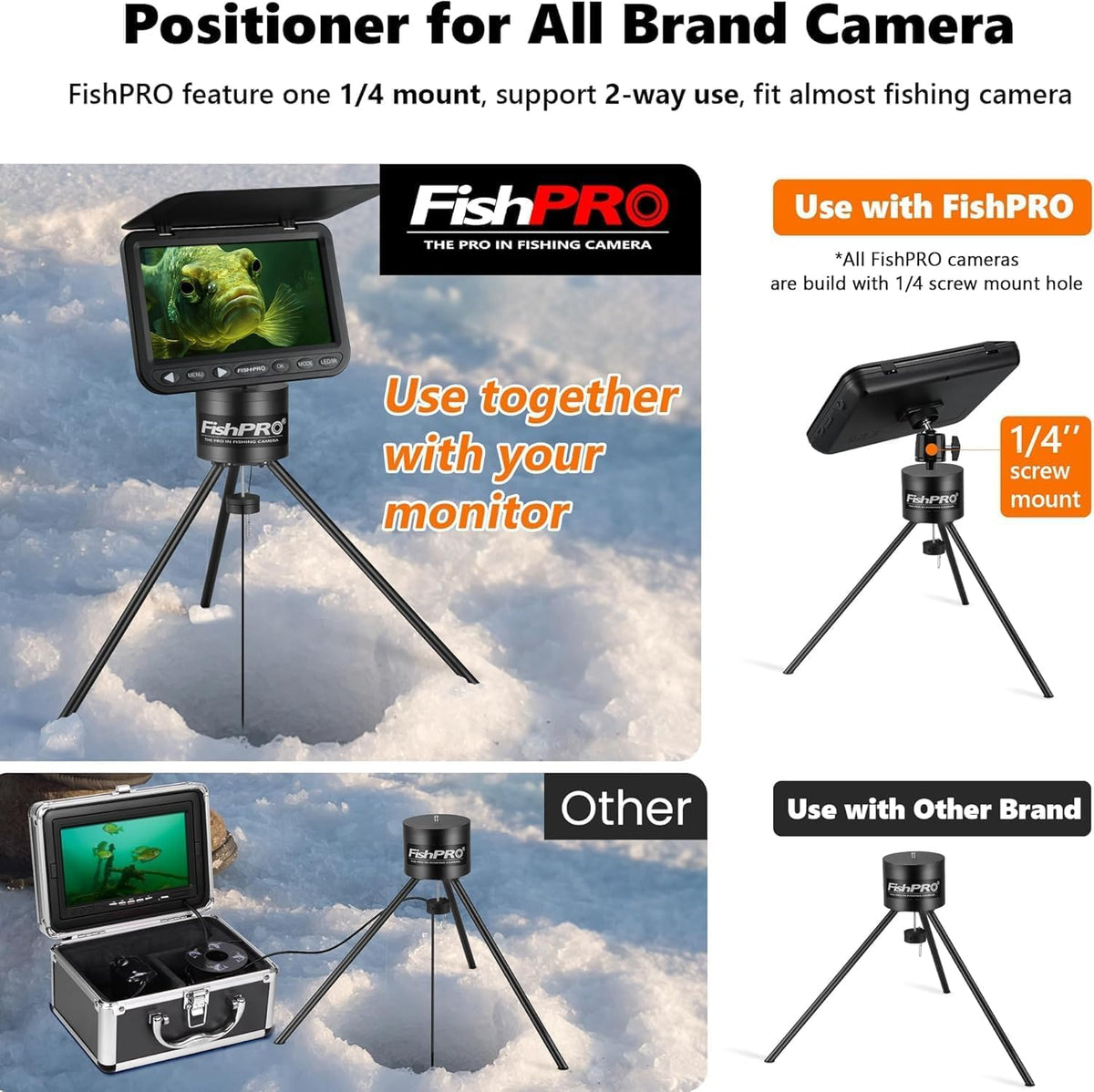 Underwater Fishing Camera Tripod D5261